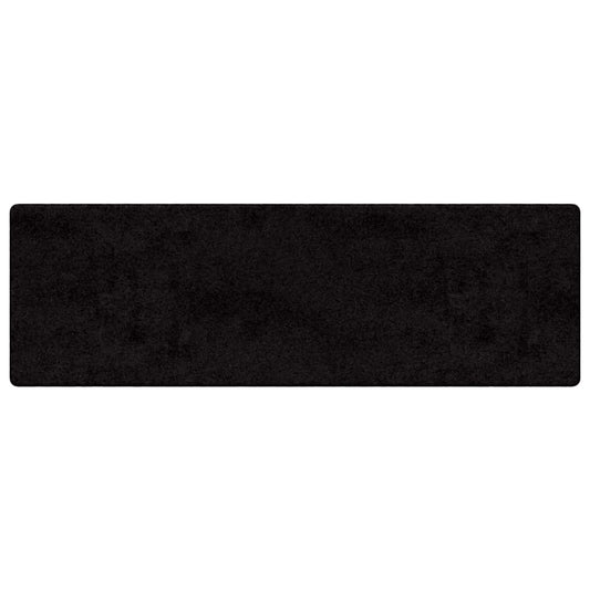 vidaXL Carpet Runner Black 80 x 500 cm 100% Polypropylene Tuft
