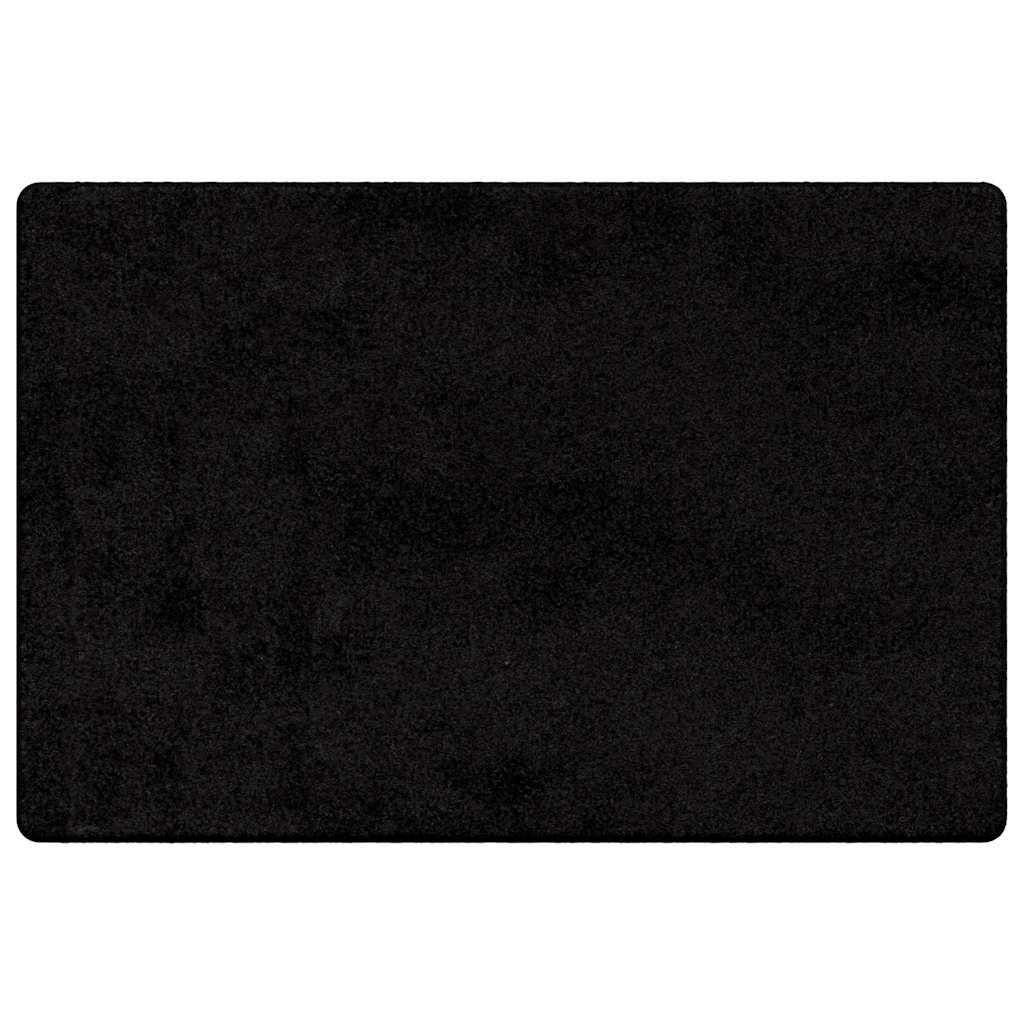 vidaXL Carpet Runner Black 100 x 150 cm 100% Polypropylene Tuft