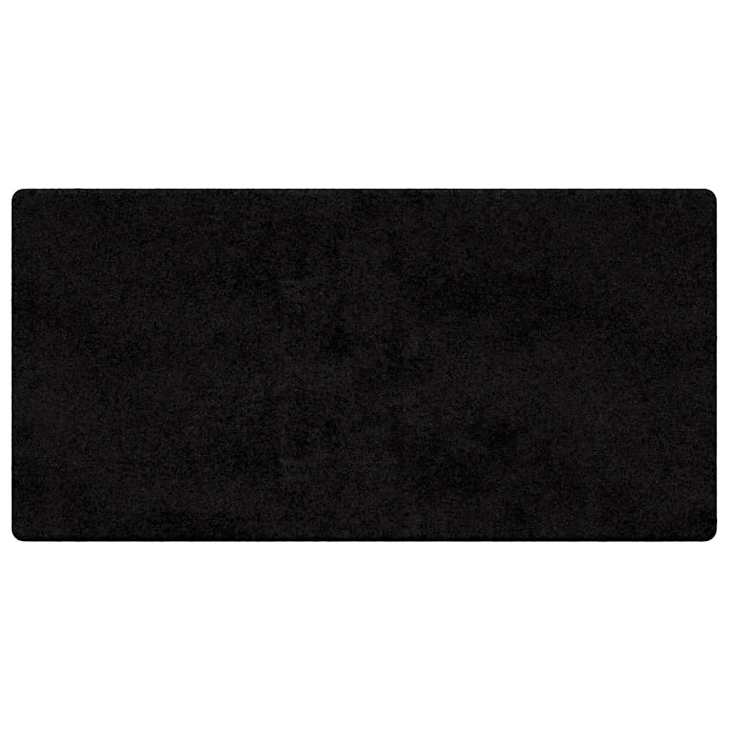 vidaXL Carpet Runner Black 100 x 200 cm 100% Polypropylene Tuft