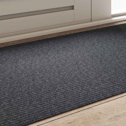 vidaXL Carpet Runner Grey 80 x 150 cm Fabric