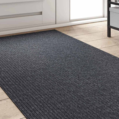 vidaXL Carpet Runner Grey 80 x 250 cm Fabric