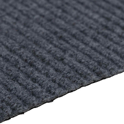 vidaXL Carpet Runner Grey 80 x 300 cm Fabric