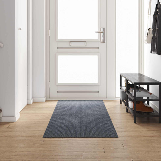 vidaXL Carpet Runner Grey 80 x 300 cm Fabric