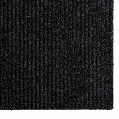 vidaXL Carpet Runner Anthracite 80 x 150 cm Fabric