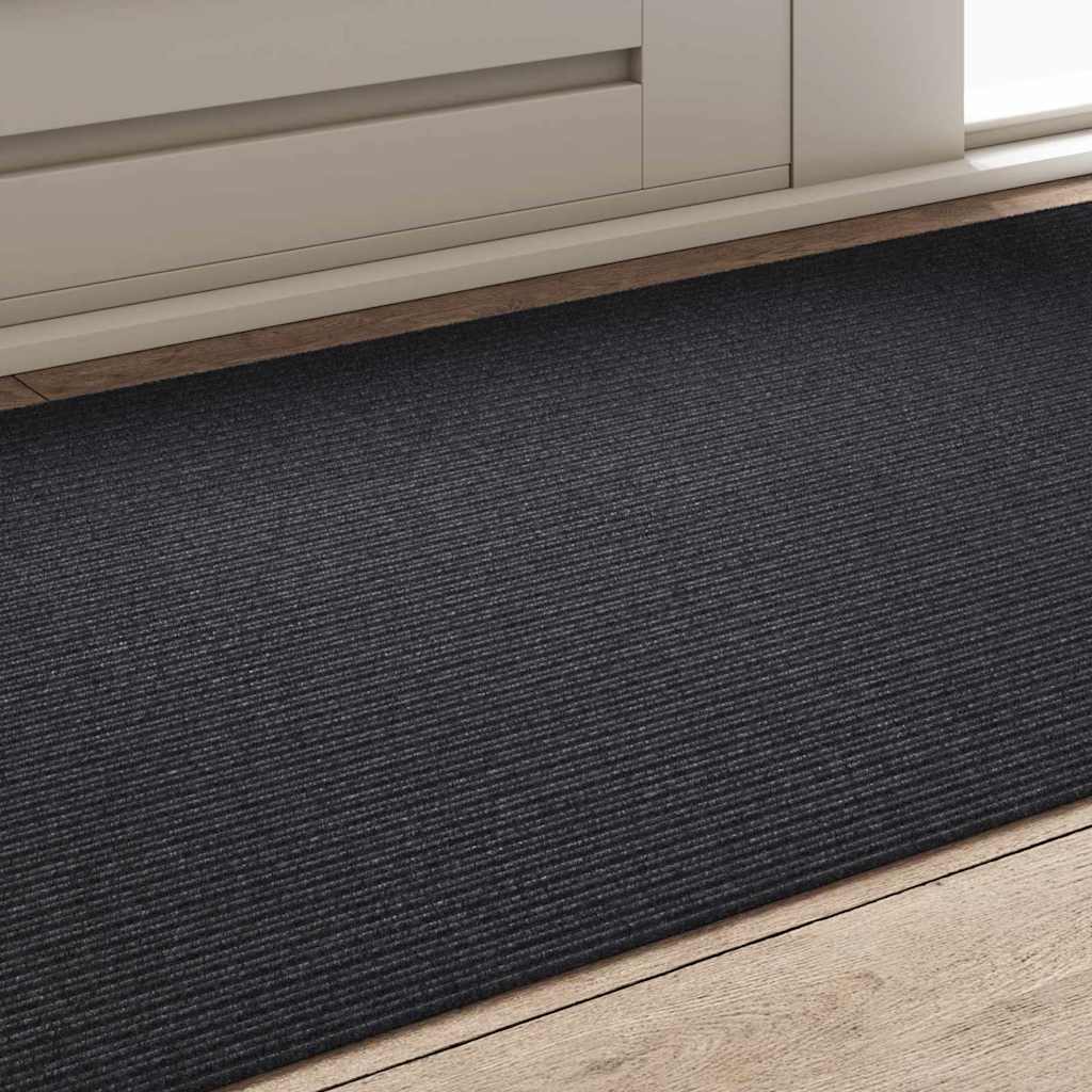 vidaXL Carpet Runner Anthracite 80 x 150 cm Fabric