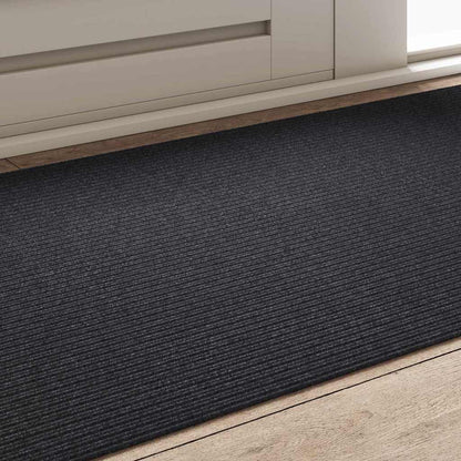 vidaXL Carpet Runner Anthracite 80 x 150 cm Fabric
