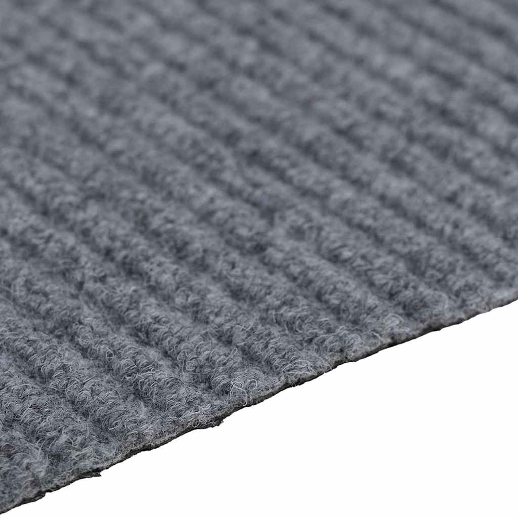 vidaXL Carpet Runner Light Grey 80 x 150 cm Fabric