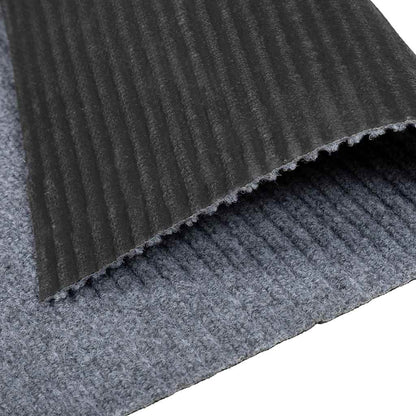 vidaXL Carpet Runner Light Grey 80 x 150 cm Fabric