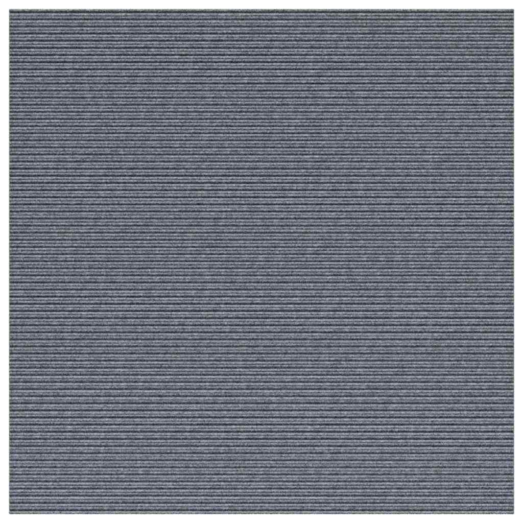 vidaXL Carpet Runner Light Grey 100 x 100 cm Fabric