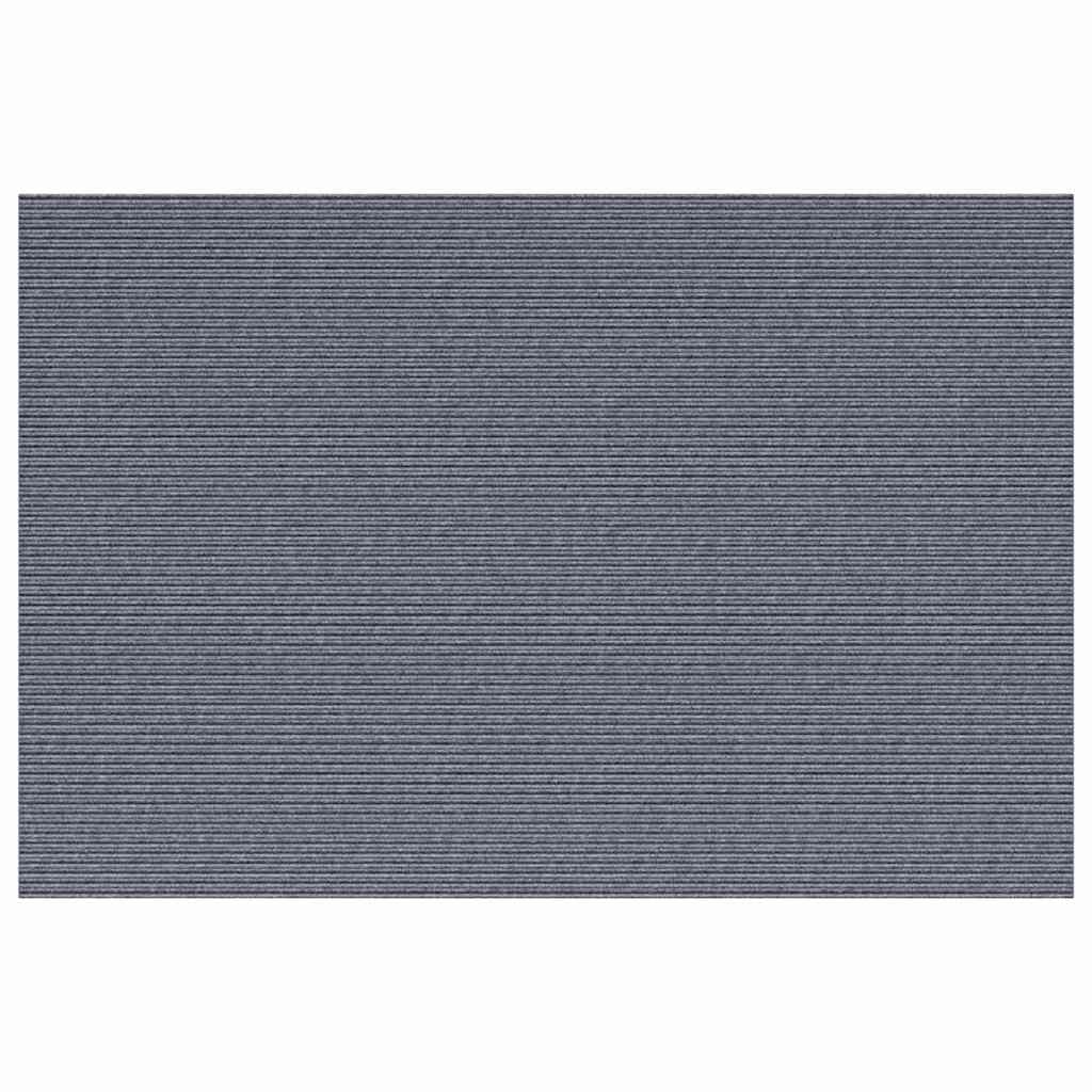 vidaXL Carpet Runner Light Grey 100 x 150 cm Fabric