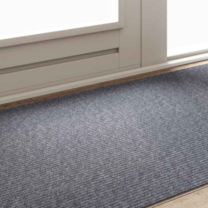 vidaXL Carpet Runner Light Grey 100 x 200 cm Fabric