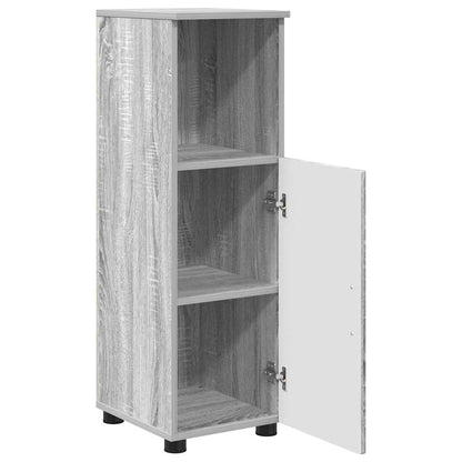 vidaXL Bathroom Furniture Set 3 pcs Grey Sonoma 61 x 35 x 64 cm