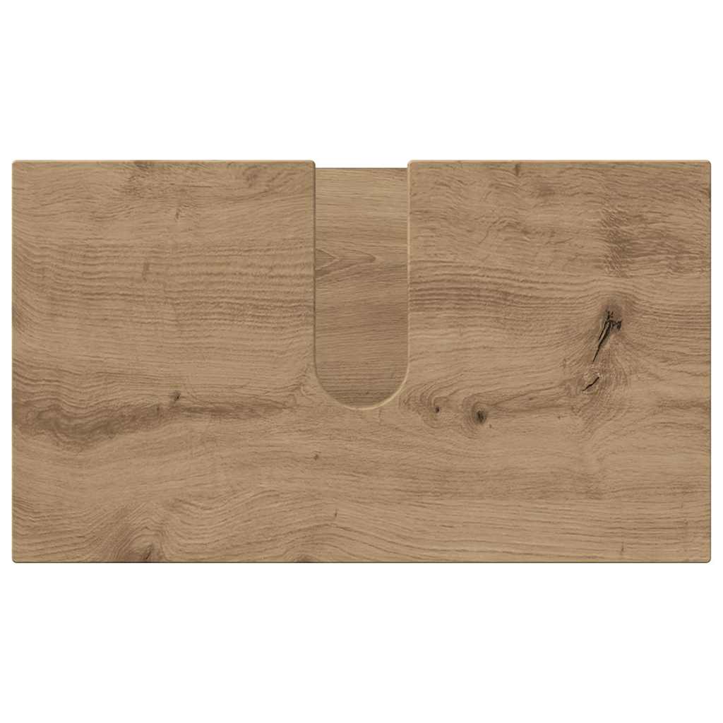 vidaXL Bathroom Furniture Set 3 pcs Artisan Oak 61 x 35 x 64 cm