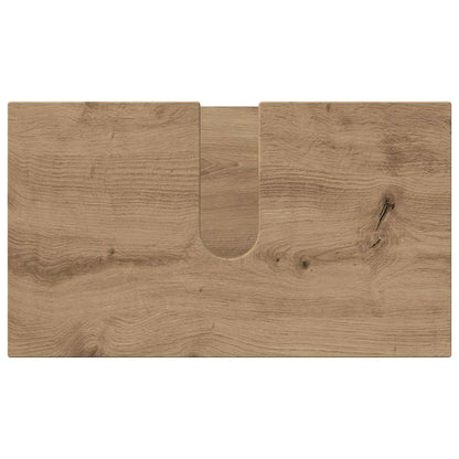 vidaXL Bathroom Furniture Set 3 pcs Artisan Oak 61 x 35 x 64 cm