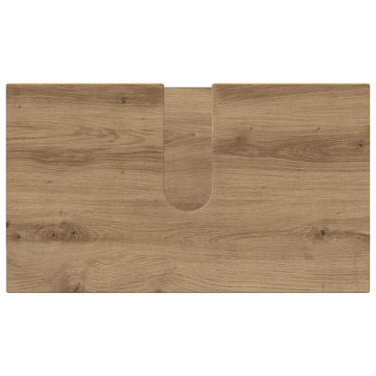 vidaXL Bathroom Furniture Set 3 pcs Artisan Oak 61 x 35 x 64 cm