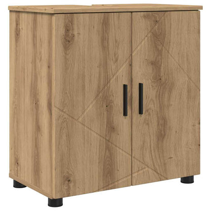 vidaXL Bathroom Furniture Set 4 pcs Artisan Oak 61 x 35 x 64 cm