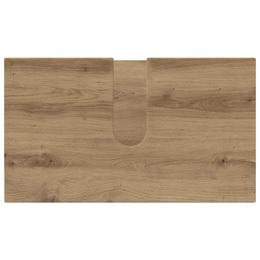 vidaXL Bathroom Furniture Set 4 pcs Artisan Oak 61 x 35 x 64 cm