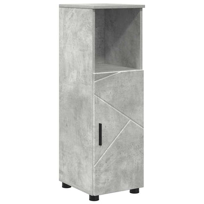 vidaXL Bathroom Furniture Set Wall-mounted 5 pcs Concrete Grey