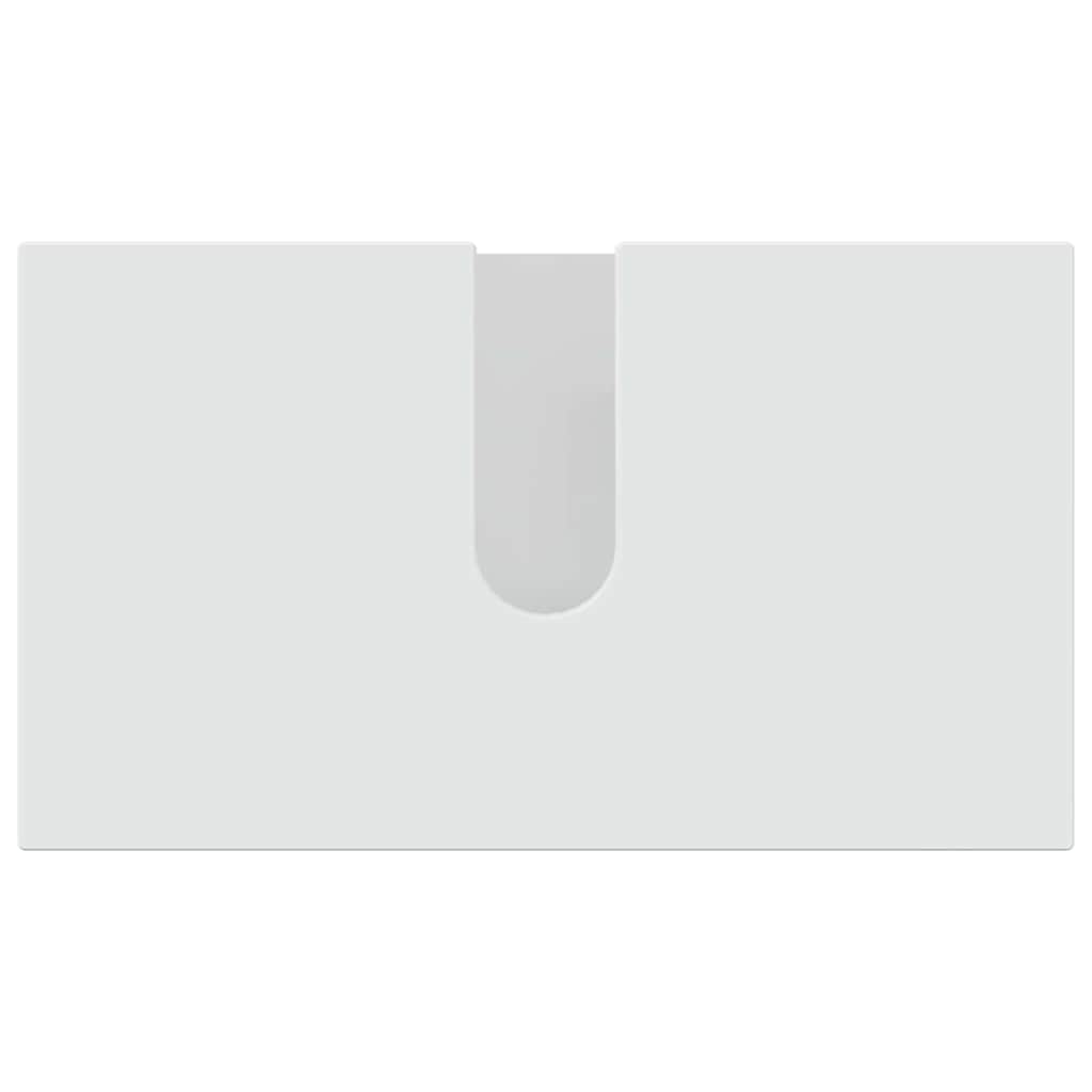 vidaXL Bathroom Furniture Set with Drawer 5 pcs High Gloss White