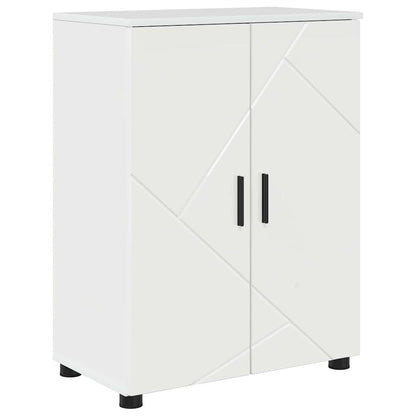 vidaXL Bathroom Furniture Set Wall-mounted 4 pcs High Gloss White