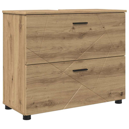 vidaXL Bathroom Furniture Set 2 pcs Artisan Oak
