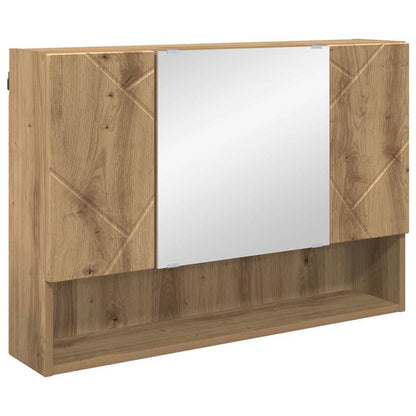 vidaXL Bathroom Furniture Set 2 pcs Artisan Oak