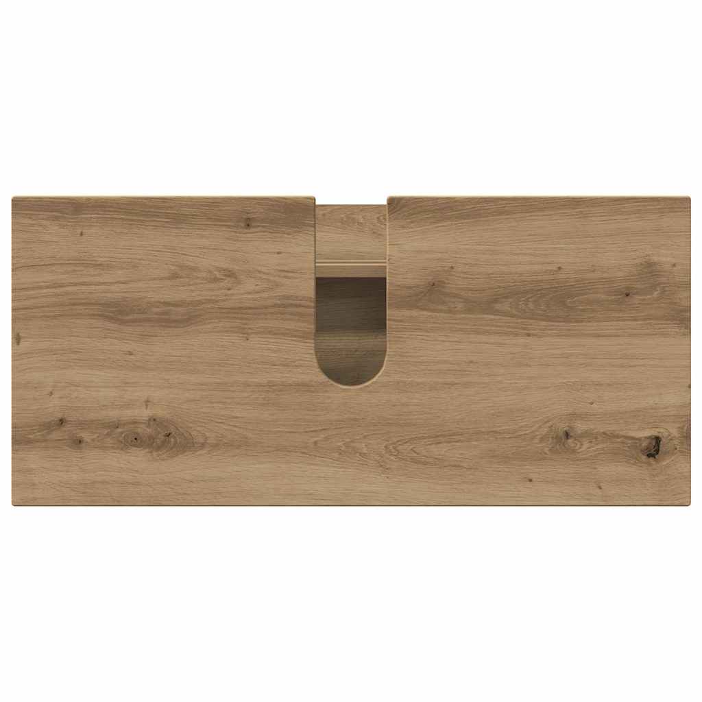 vidaXL Bathroom Furniture Set 2 pcs Artisan Oak