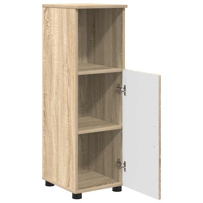 vidaXL Bathroom Furniture Set with Drawer with Shelf 3 pcs Sonoma Oak