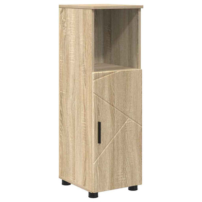 vidaXL Bathroom Furniture Set with Drawer with Shelf 5 pcs Sonoma Oak