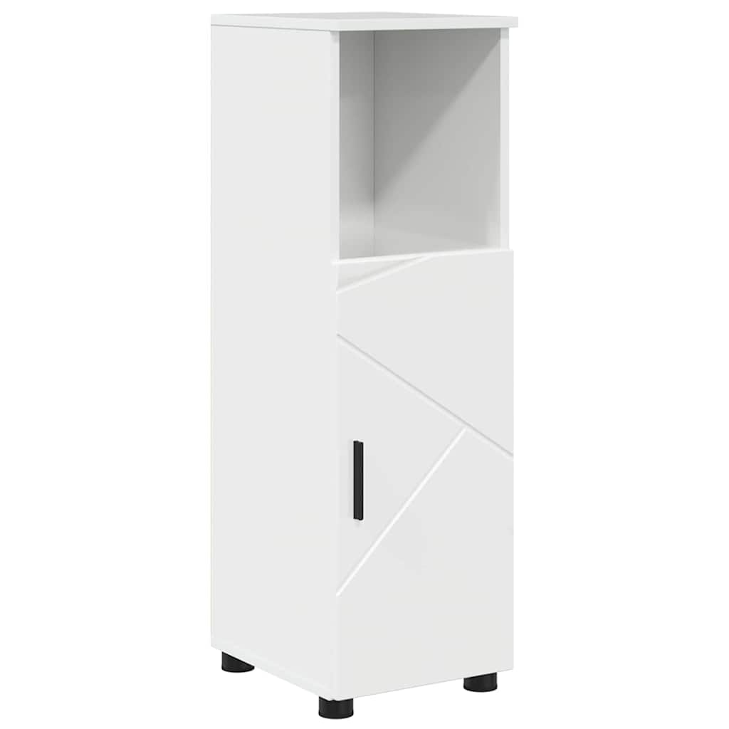 vidaXL Bathroom Furniture Set with Drawer 5 pcs High Gloss White