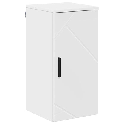 vidaXL Bathroom Furniture Set with Drawer 5 pcs High Gloss White