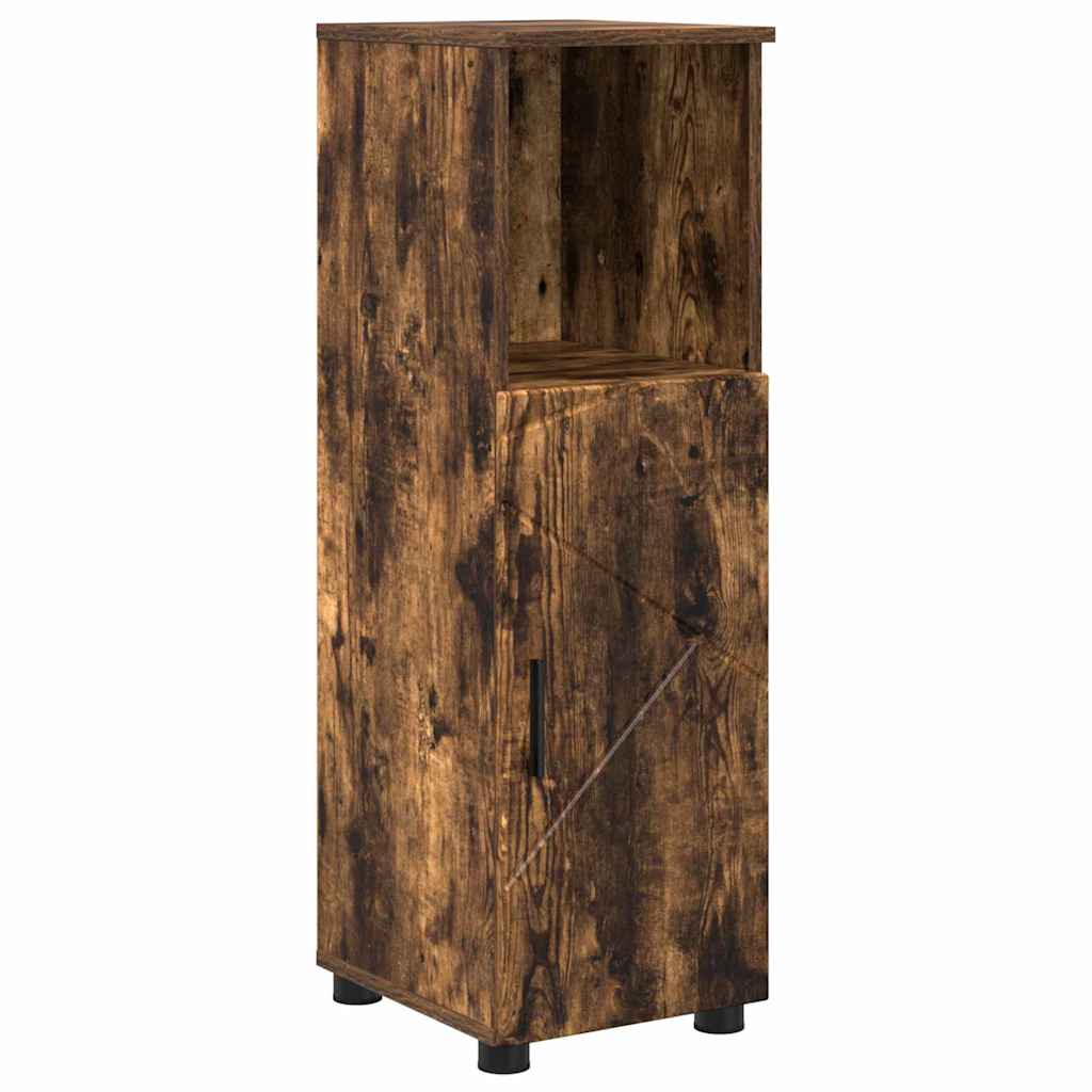 vidaXL Bathroom Furniture Set 5 pcs Smoked Oak