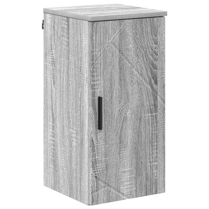 vidaXL Bathroom Furniture Set with Drawer with Shelf 5 pcs Grey Sonoma