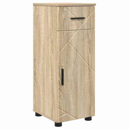 vidaXL Bathroom Furniture Set with Drawer with Shelf 5 pcs Sonoma Oak