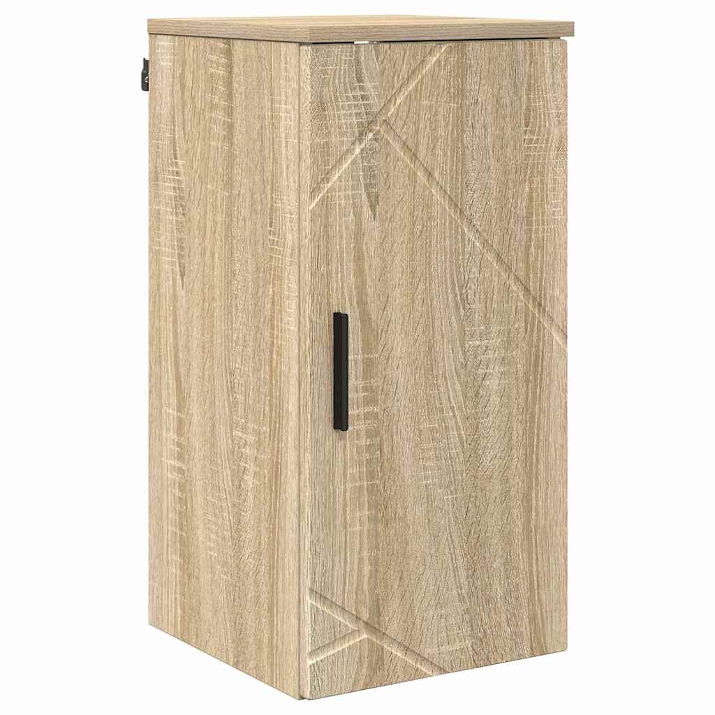 vidaXL Bathroom Furniture Set with Drawer with Shelf 5 pcs Sonoma Oak