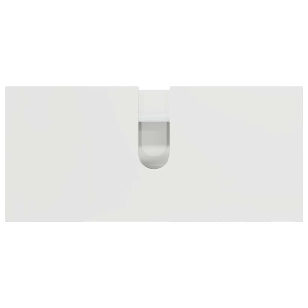 vidaXL Bathroom Furniture Set with Drawer 5 pcs High Gloss White