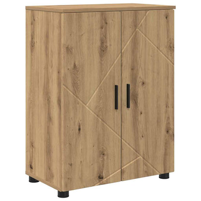 vidaXL Bathroom Furniture Set 4 pcs Artisan Oak