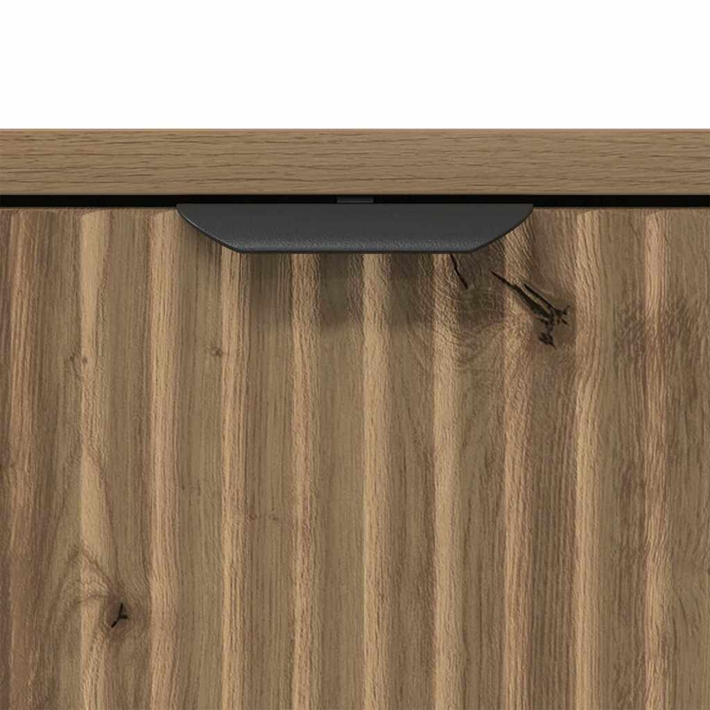 vidaXL Bathroom Furniture Set with Drawer with Shelf 2 pcs Artisan Oak