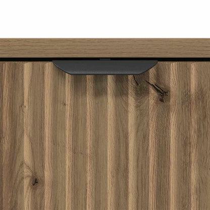 vidaXL Bathroom Furniture Set with Drawer with Shelf 2 pcs Artisan Oak