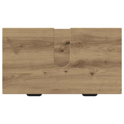 vidaXL Bathroom Furniture Set with Drawer with Shelf 2 pcs Artisan Oak