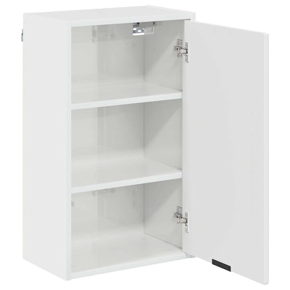 vidaXL Bathroom Furniture Set 3 pcs High gloss white Engineered wood