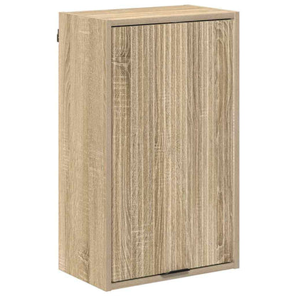 vidaXL Bathroom Furniture Set Sonoma Oak Engineered wood, Metal