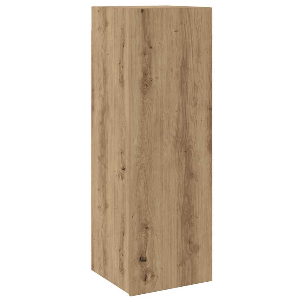 vidaXL TV Cabinet Set 8 pcs Artisan Oak Engineered Wood