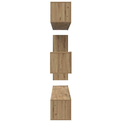 vidaXL TV Cabinet Set 8 pcs Artisan Oak Engineered Wood