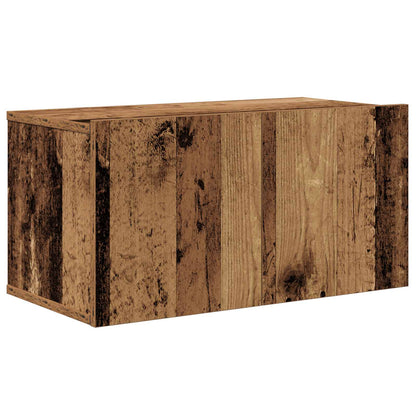 vidaXL TV Cabinet Set Wall-mounted 3 pcs Old Wood Engineered Wood