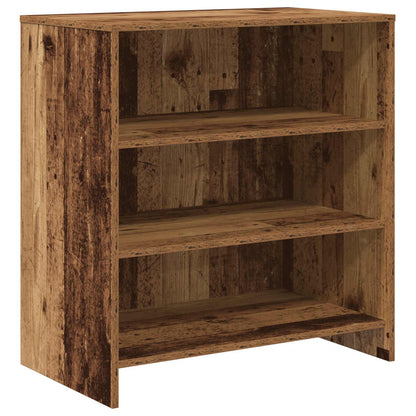 vidaXL Sideboard 3 pcs Old Wood 70 x 41 x 75 cm Engineered Wood