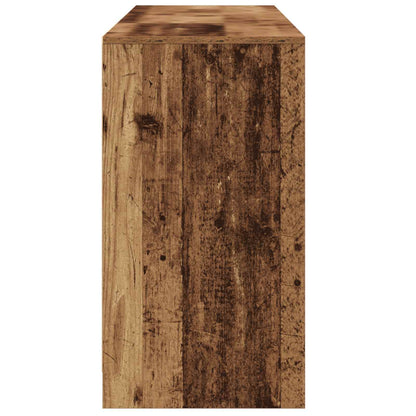vidaXL Sideboard 3 pcs Old Wood 70 x 41 x 75 cm Engineered Wood