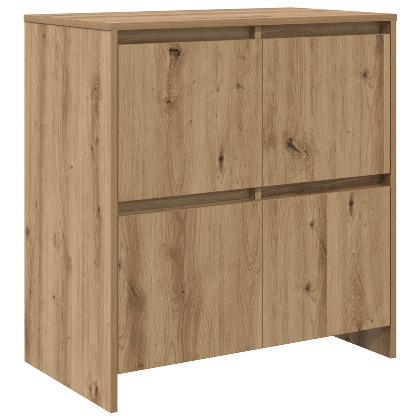 vidaXL Sideboard 3 pcs Artisan Oak 70 x 41 x 75 cm Engineered Wood