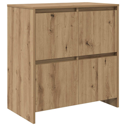 vidaXL Sideboard 3 pcs Artisan Oak 70 x 41 x 75 cm Engineered Wood