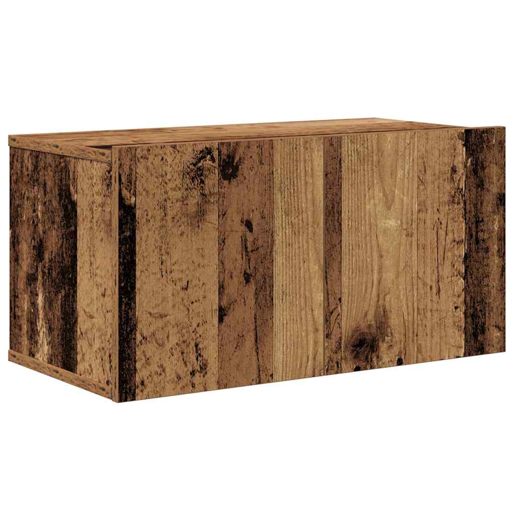 vidaXL TV Cabinet Set Wall-mounted 6 pcs Old Wood Engineered Wood